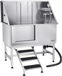 VEVOR Professional Dog Washing Station, Showerhead, Storage Rack - 50 inch