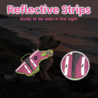 EMUST Dog Life Vest for Swimming - Extra Small / New Pink - image 2