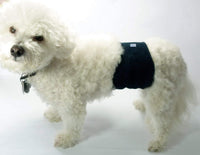 Teamoy Male Dog Belly Band, Reusable Wrap Dog Diapers - 2XL (Pack of 3) / Black+ Gray+ Lake Blue - image 2