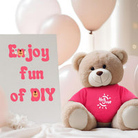 Litherr S blank sublimation stuffed animal shirt for 8-12 inch plush bears - view 28