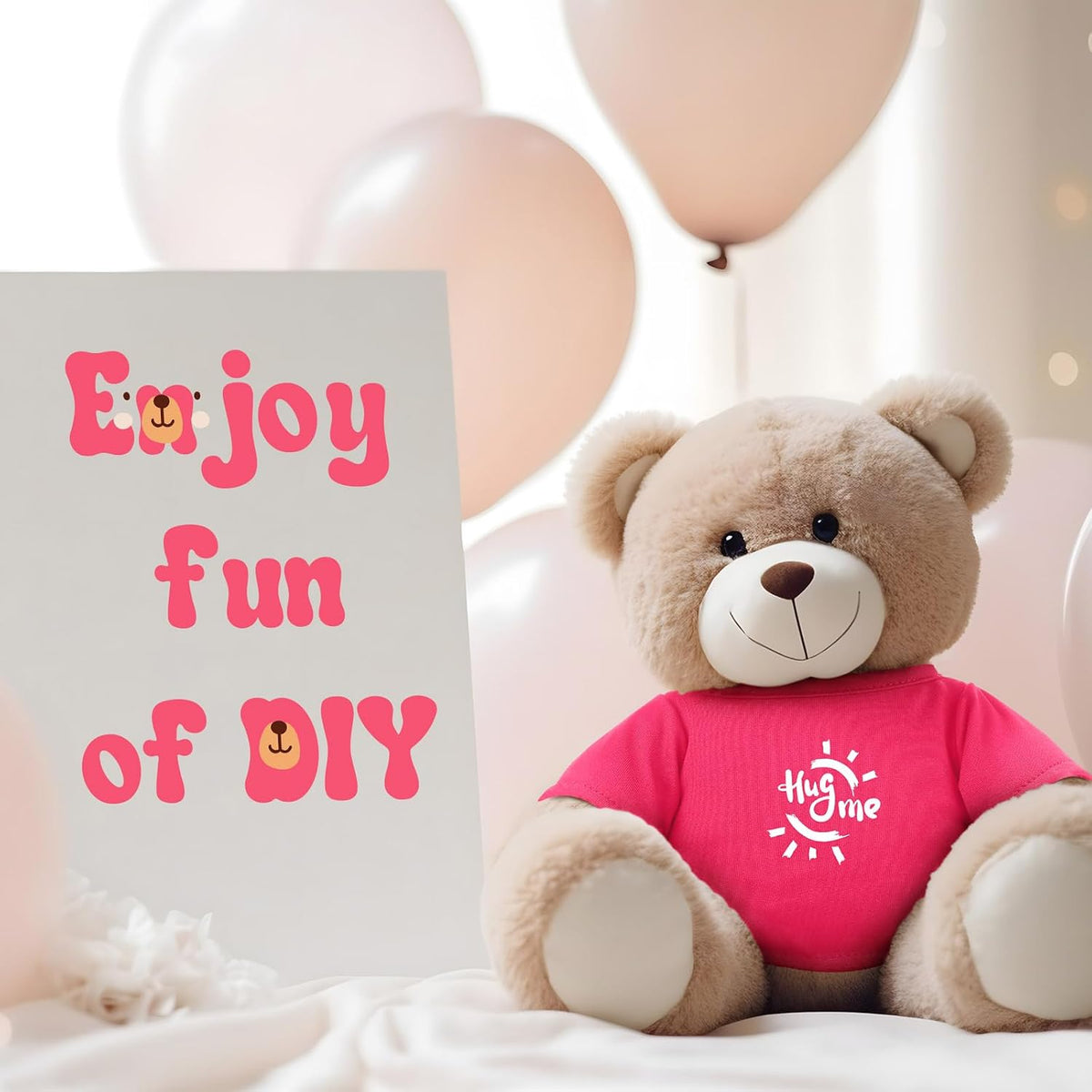 Litherr S blank sublimation stuffed animal shirt for 8-12 inch plush bears - view 28