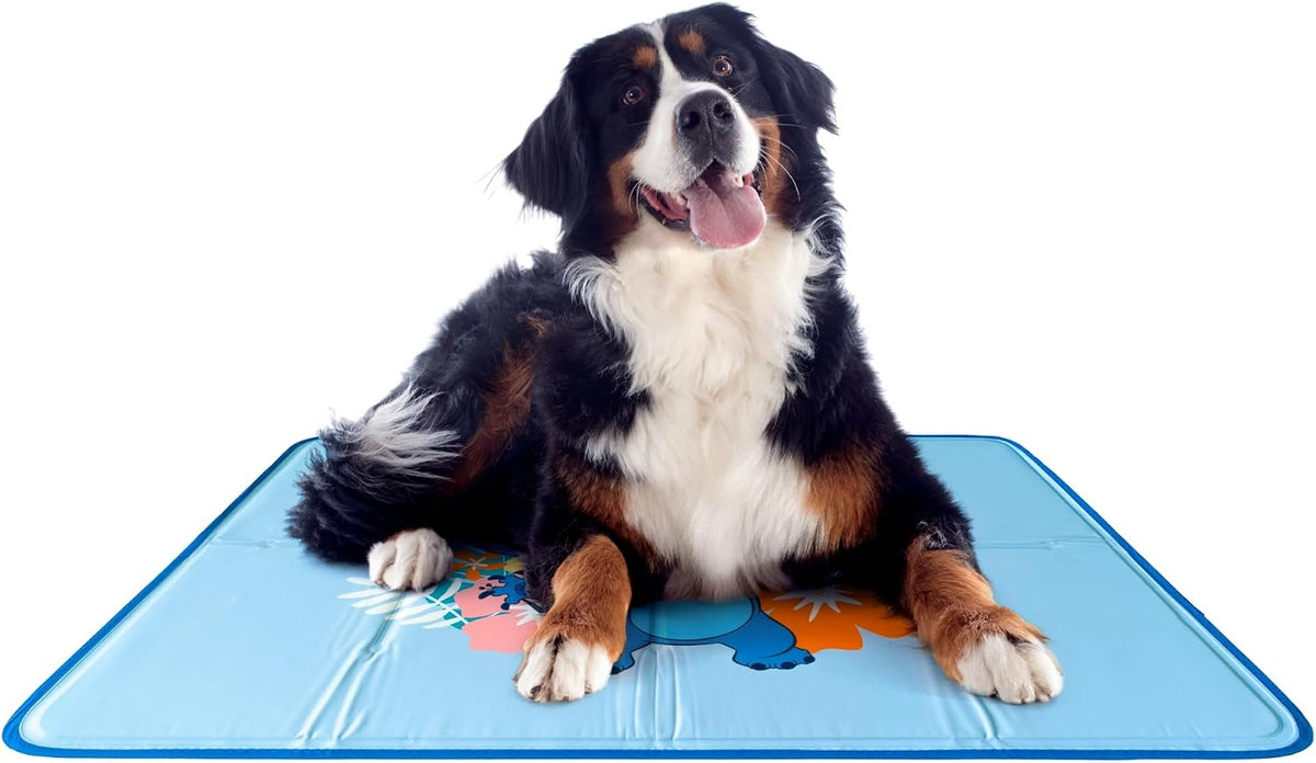 The Green Pet Shop Cool Pet Pad, Self-Cooling - X-Large / Stitch