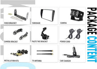 Digital Wireless Backup Camera System Kit, IP69 Waterproof Wireless Rear View Camera + 7’’ LCD Wireless Reverse Monitor for RV/Truck/Trailer/Bus/Camper/5th Wheel (W01-7 inch)