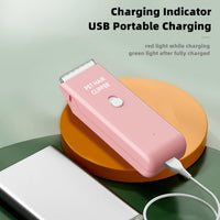 Professional Household Waterproof Low Noise Pet Hair Clippers - Ap005-blades+charging Cord - image 2
