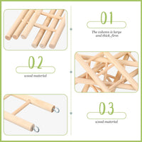 Kigeli 6 Pcs Bird Ladders for Cockatiels - image 3