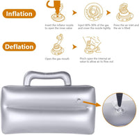 AOMIG inflatable boombox prop with printed buttons, tape deck and speakers - view 4