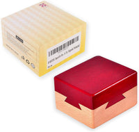 DC-BEAUTIFUL Impossible Dovetail Box Mini 3D Brain Teaser Wooden - Small Red - image 4