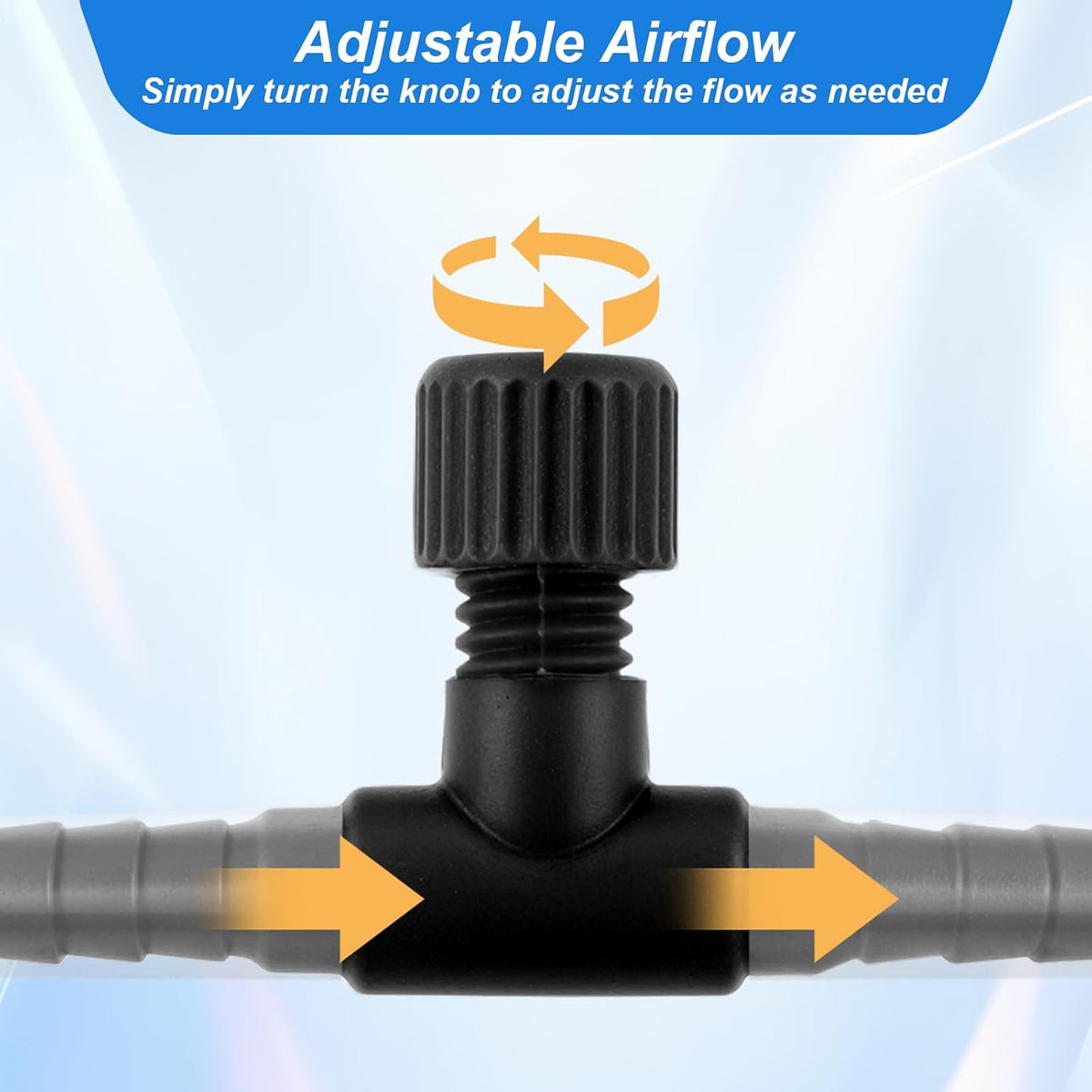 Psyqtsuary Aquarium Air Valve - Black - image 4