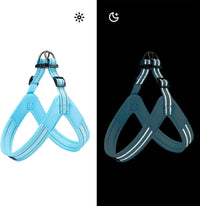 EXCELLENT ELITE SPANKER Reflective Step-in Dog Harness Vest Chest - Blue / L-Chest 22-25" - image 4