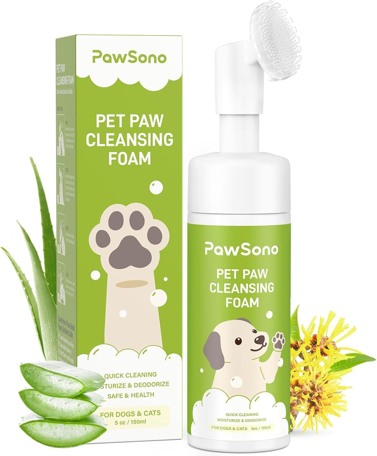 PawSono Paw Cleaner for Dogs & Cats – Essentials for Cats