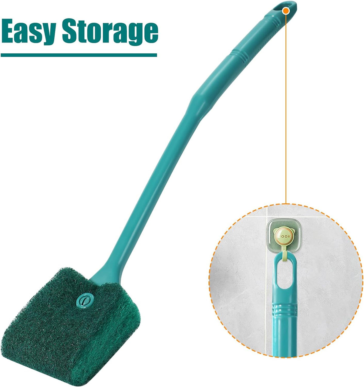 AQUANEAT Fish Tank Cleaning Tools - green / 3pcs - image 3