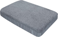 Coldwind 20 x 30 inch waterproof dog bed cover in plush velvet, washable