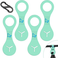 Dog Poop Bag Holder for Leash Waste Bag Carrier Dog Poop Bag - Light Green
