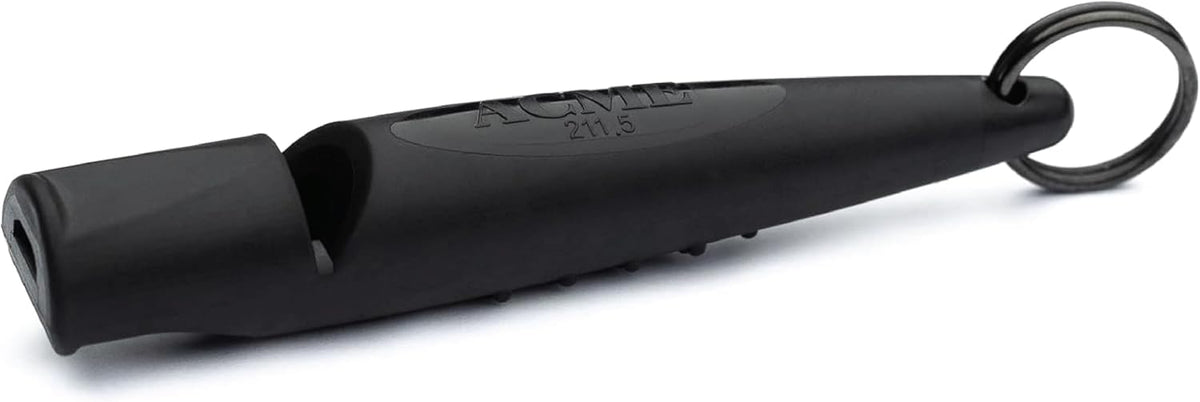 ACME Alpha 211.5 Professional Dog Training Whistle with Enhanced - Black