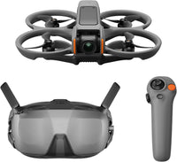 DJI Avata 2 Fly More Combo, FPV Drone With Camera 4K – Fun for Kids & Family - Fly Smart Combo (Single Battery)