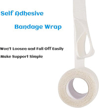 36 Rolls Elastic Self Adhesive Bandage Wrap 2 Inch, Breathable Non Woven Cohesive Bandage, Vet Wrap for Dogs, Ankle Sprains Swelling Medical First Aid Tape, Sports Athletic Tape White