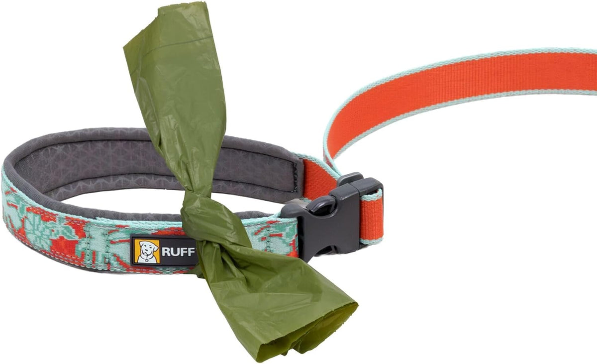 Ruffwear, Crag Dog Leash, Reflective Everyday 6 ft Lead - Tropical Bloom / One Size - image 4