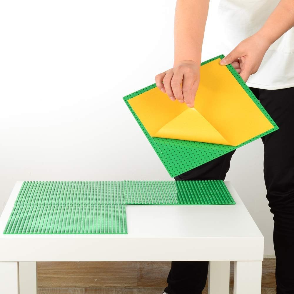 MIMAX Peel-and-Stick Baseplates - Black & White & Green & Light Gray - image 3