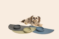 The Perfect Dish, Silicone Dog Bowl for Food & Water - Charcoal / Small (6” Across x 1.25” Tall) - image 3