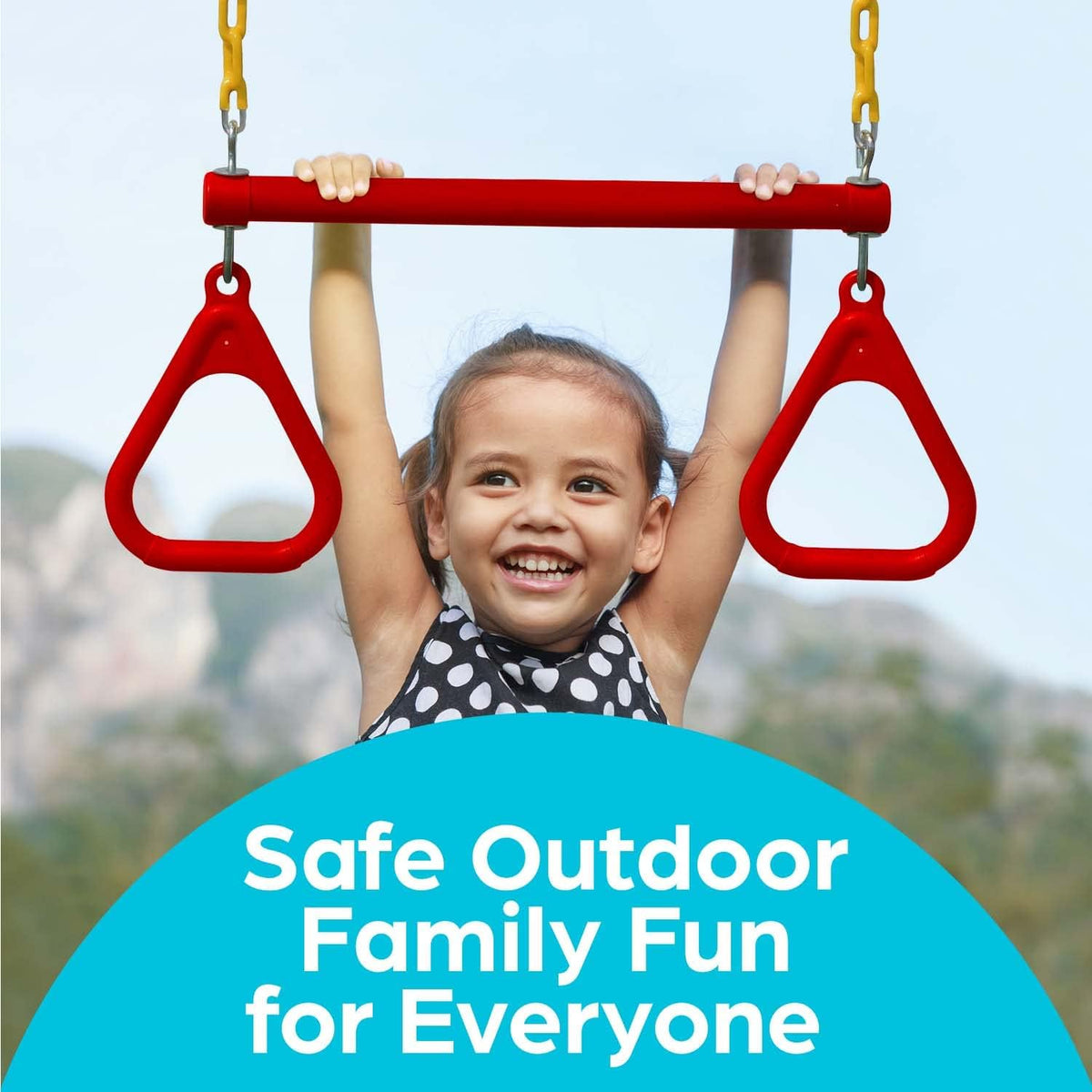 Jungle Gym Kingdom Swing Sets for Backyard - Red - image 2
