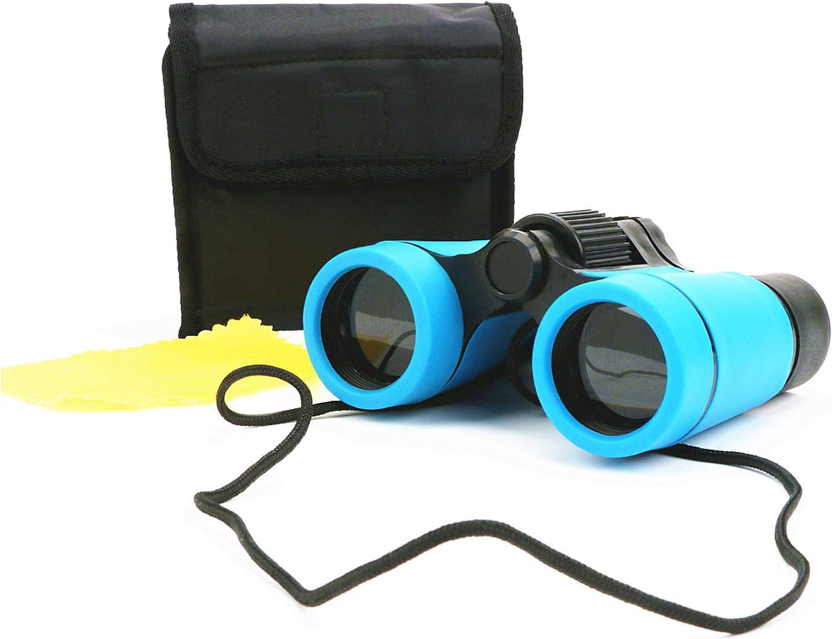 Scotamalone Kids Toy Binoculars Shock Proof for Age 3-12 Years Old - blue / one pc (Pack of 1)