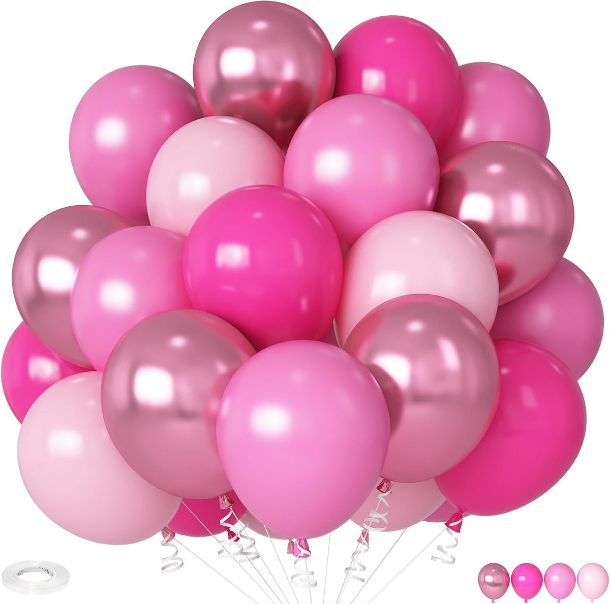 HILAVO Toy Inspired Story Balloons - Pink Mixed / 35PC