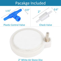 Pawfly Aquarium 4 Inch Air Stone - 2 inch - image 4
