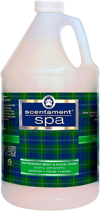 Best Shot Pet Scentament Spa Seasonal Facial & Body Wash - Berry Amaretto / 128 Fl Oz