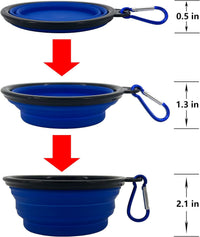 Collapsible Dog Bowl, Portable, Safe, Reusable - image 3