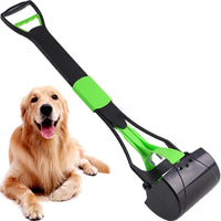 36“ Large Dog Pooper Scooper for Large Dogs Heavy Duty - 36-inch(Green)