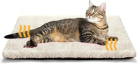 Mora Pets Self Warming Cat Bed Self Heating Cat Dog Mat Pet Pad - 29.1"L x 18.9"W x 1.0"Th / Beige