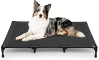 Love&go Elevated Dog Bed with Metal Frame - XL - Black / XLarge- 44x34x5.5 inch - image 2