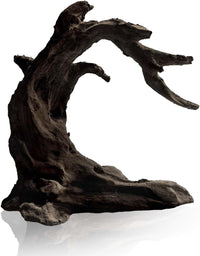 FZONE Aquarium Driftwood, Resin Rock Decor for Aquascaping Hardscape – Essentials for Fish - 01Driftwood: 5.12" × 3.54" × 5.91"