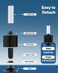 Uniclife Aquarium Air Pump - 100 - 200 Gallons - image 4