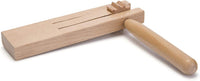 MIHEY Traditional Matraca Toy Wooden Spinning Rattle Ratchet Noise - image 4