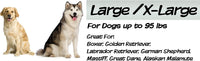 Couch Cover for Dogs - 35x35 Pet Furniture Protector with Memory Foam Neck Bolster, Quilted Fabric - Beige / Large - image 4