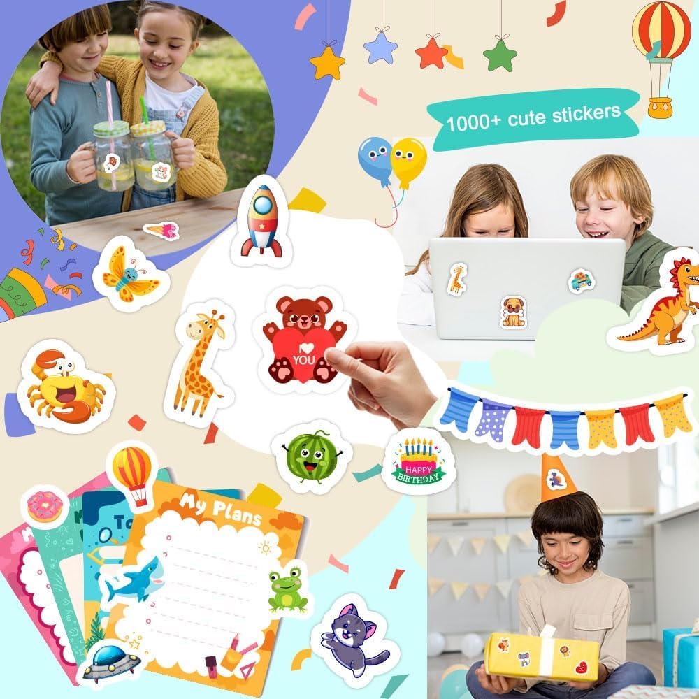 48 Sheets Stickers for Kids - 48 stickers for kids - image 4