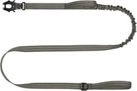 ICEFANG Tactical Dog Leash,K9 Training Walking Bungee Lead with 2 Control Handle,Heavy Duty Quick Release Metal Clasp,for Medium Large Breed (Reflective Green, 6 FT)
