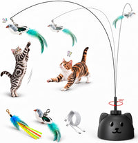 Interactive Cat Toys for Indoor Cats - Black
