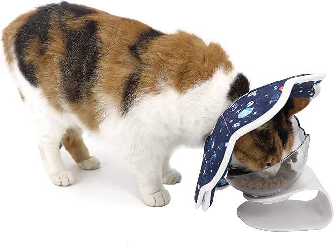 Soft Cat Cone, Adjustable Pet Recovery Collar After Surgery to Prevent Licking Wound, Protective Cat Neck Cone, Comfortable Pet Elizabethan Collar for Cats Kittens and Puppies (Small)