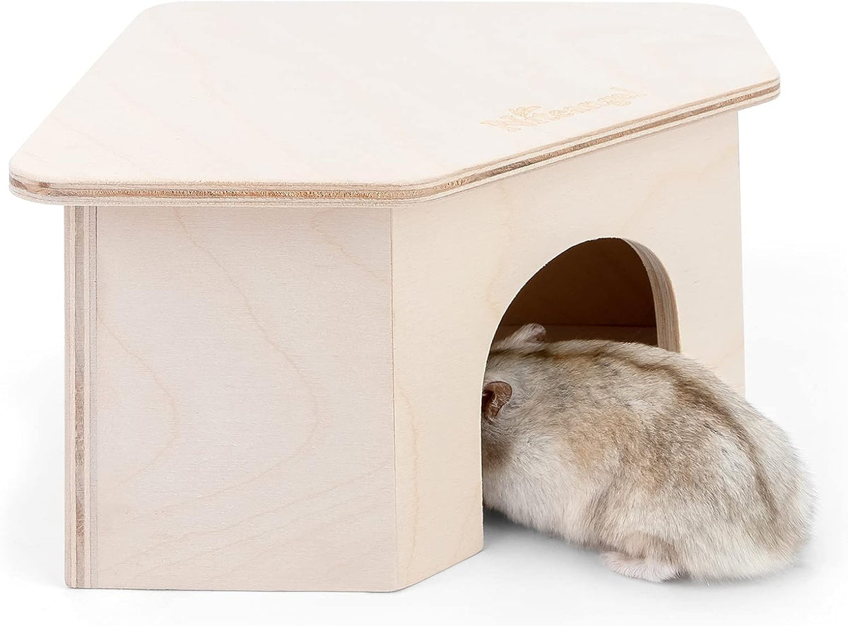 Niteangel Birch Chamber-Maze Hamster Hideout - 1 Chamber Hideout-Small