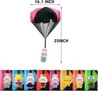 Rdogeia 12 pack Christmas parachute toys for kids with tangle free design - view 6
