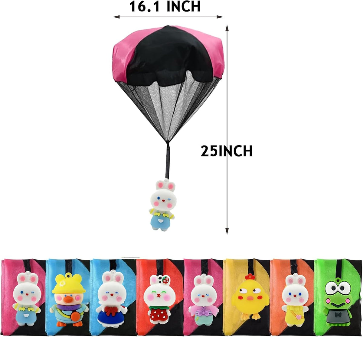 Rdogeia 12 pack Christmas parachute toys for kids with tangle free design - view 6