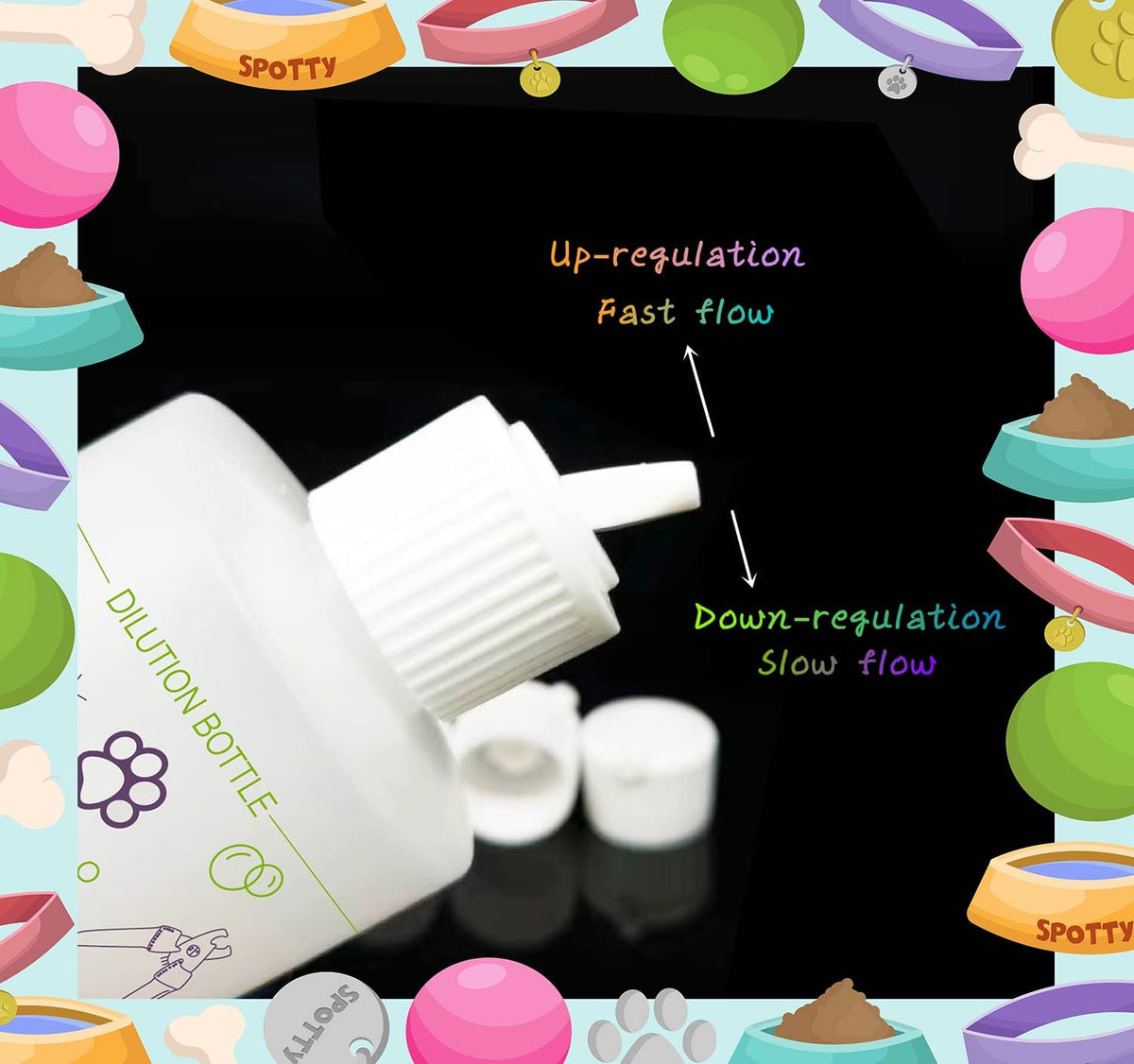 2 Pack Pet Shampoo Dilution Bottles - 4 - image 3