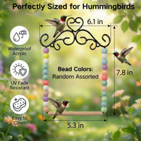 Hummingbird Swing & Perch for Outdoor - 2 PCS - image 2