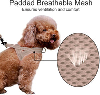Plutus Pet No Pull Dog Harness with Front Clip - M: chest 19.7"-25.2" / Beige - image 3