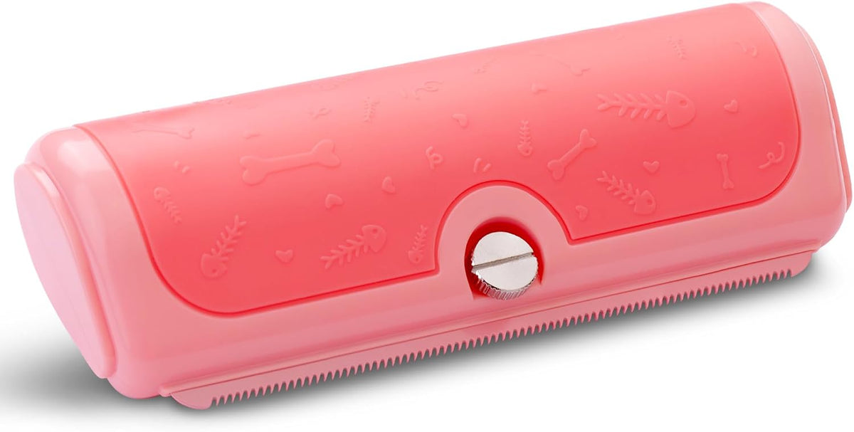 Deshedding Dog Brush for Short Hair - Pink