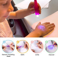 TAFULOR Invisible Ink Pen for Kids - 8 Count (Pack of 1) - image 3