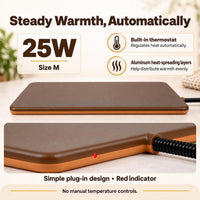 Small Animal Heating Pad, Safety Listed, Thermostatic - M: 11.8" x 8.2“ - image 4