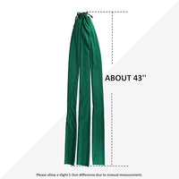 Harrison Howard 3 Tube Stretchy Fabrics Adjustable Closure Lightweight Horse Tail Bag for Horses Braid-in Tail Bag